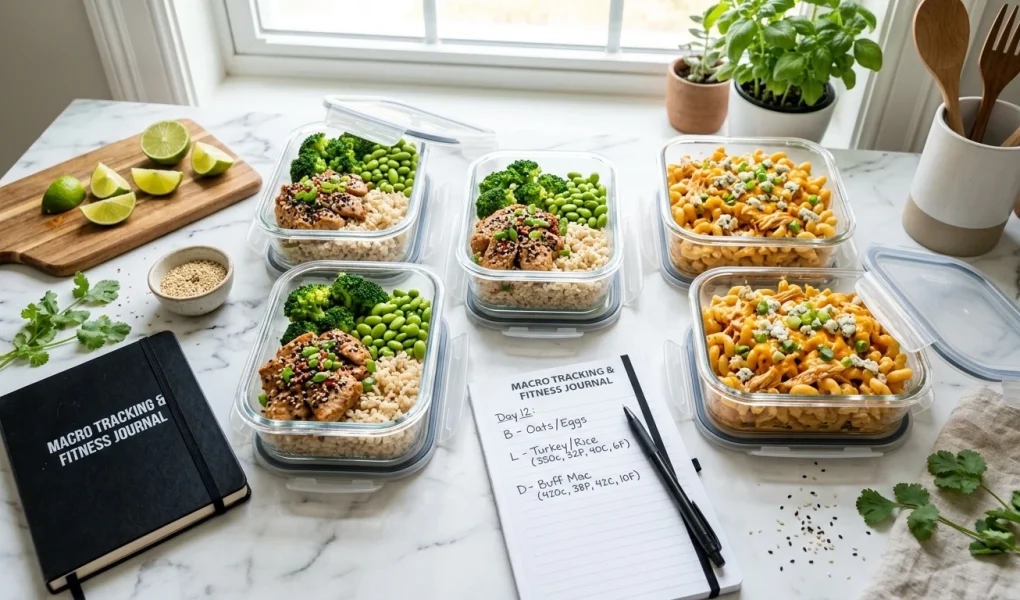 High-Protein Recipes for Macro Tracking: Fitness Meal Prep Blog Guide 1 wp media sabrinassinlesssecrets com c2183267 (AI Generated Image)